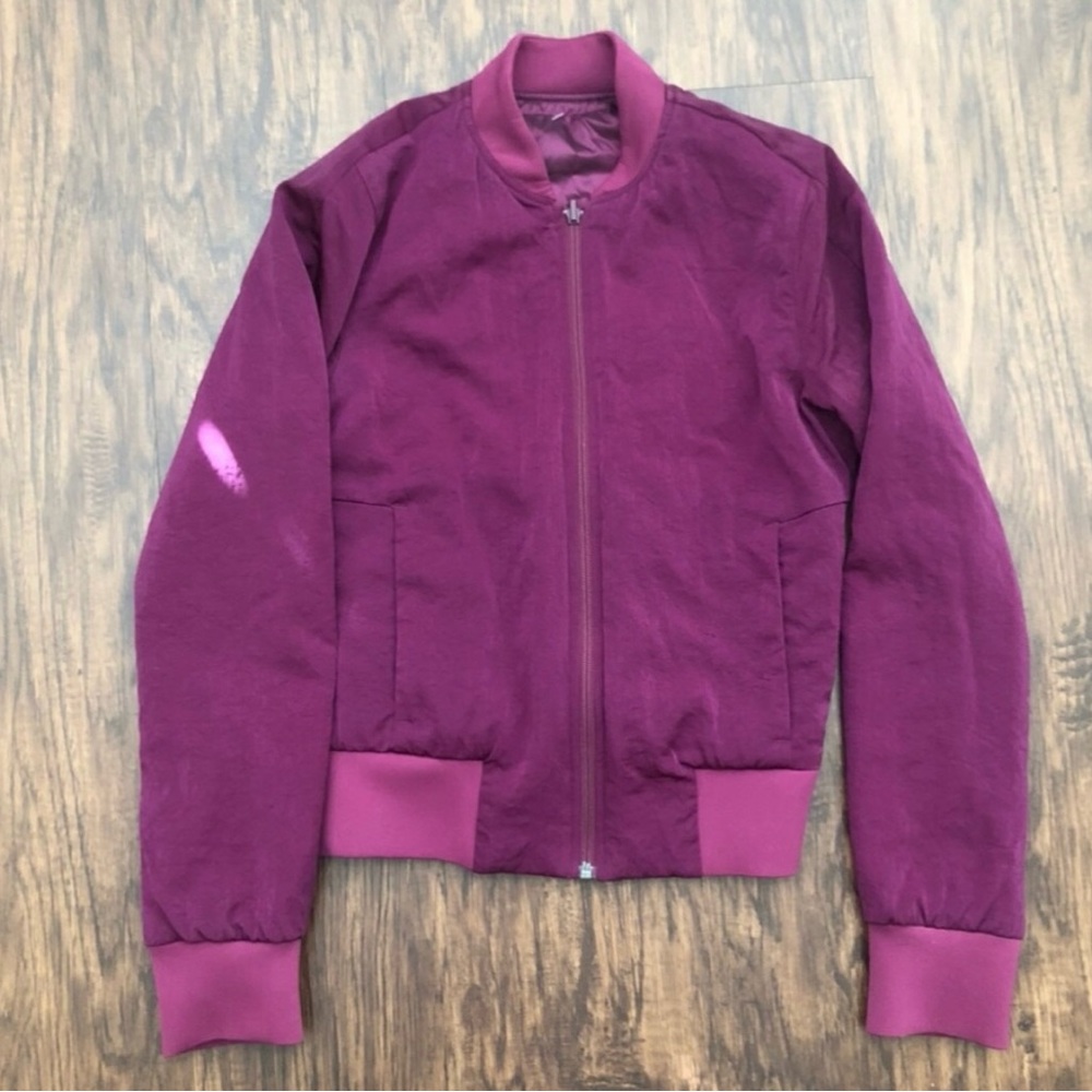 Lululemon Non-Stop Bomber Jacket. Reversible. Purple